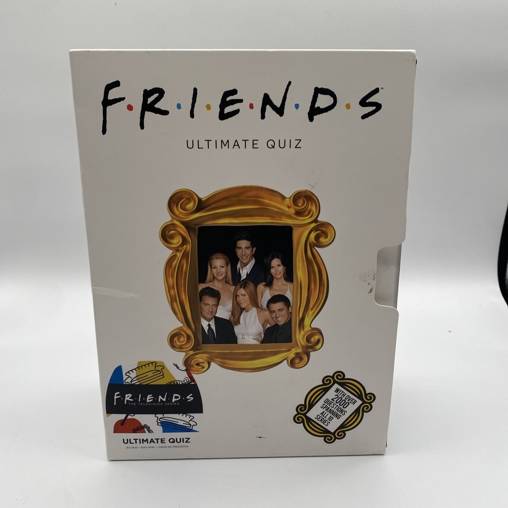 Friends Ultimate Quiz Game Over 2000 Questions Spanning Over All 10 Series